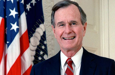 Ex-US President George Bush in intensive care
